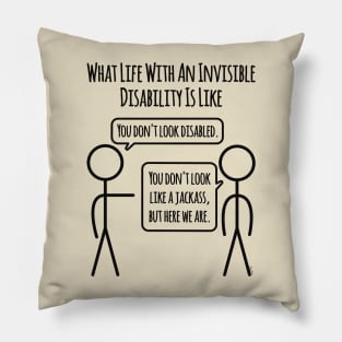 Life With An Invisible Disability: The Jackass Pillow