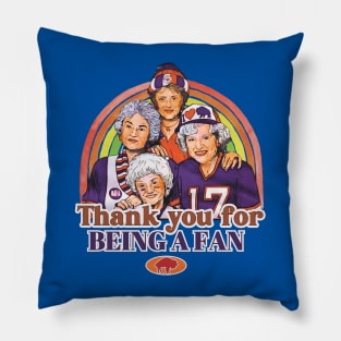 Golden Girls - Buffalo Bills Original Aesthetic Tribute 〶 Pillow