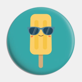 Cool Summer Vacation Popsicle T-Shirt Pin