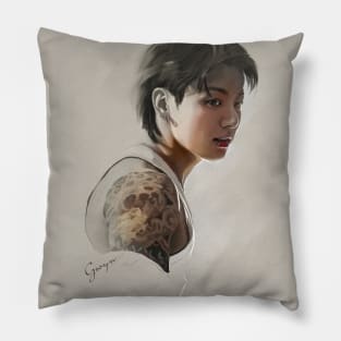 Jungkook semitone golden Pillow