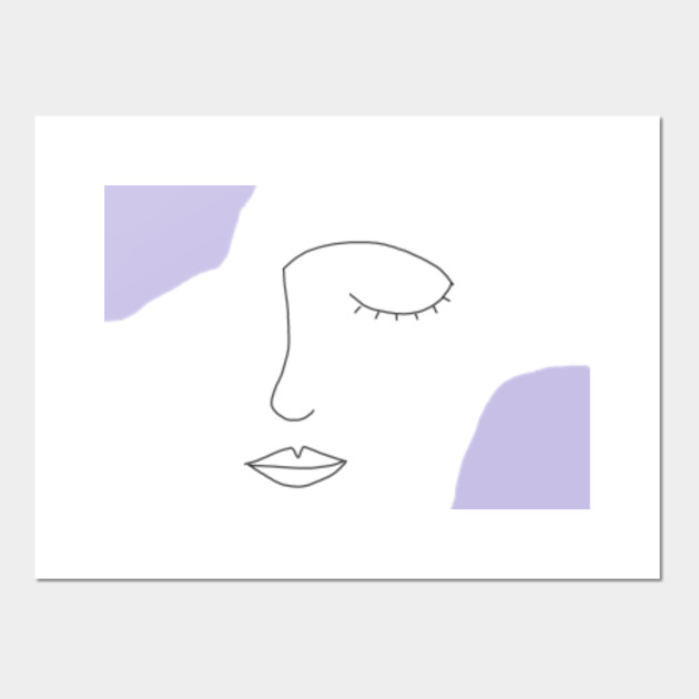 Draw Face Simple Graphic Draw Face Simple Posters And Art Prints Teepublic Au