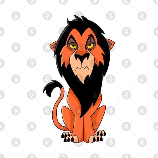 Scar character, the lion king by PrimeStore