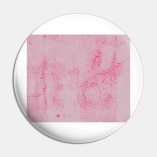 Cat Calligraphy pink background Pin