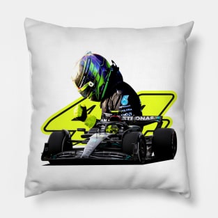 Lewis Hamilton 44 Pillow