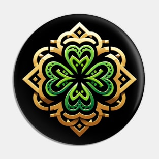 Lucky Celtic Charm Pin