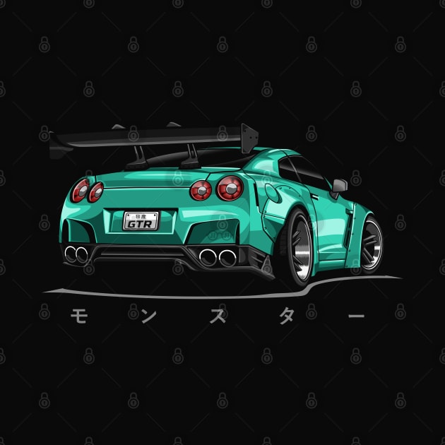 GTR R35 Body Kit (Tosca) by Jiooji Project