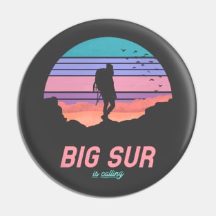 Big Sur Hiker Pin