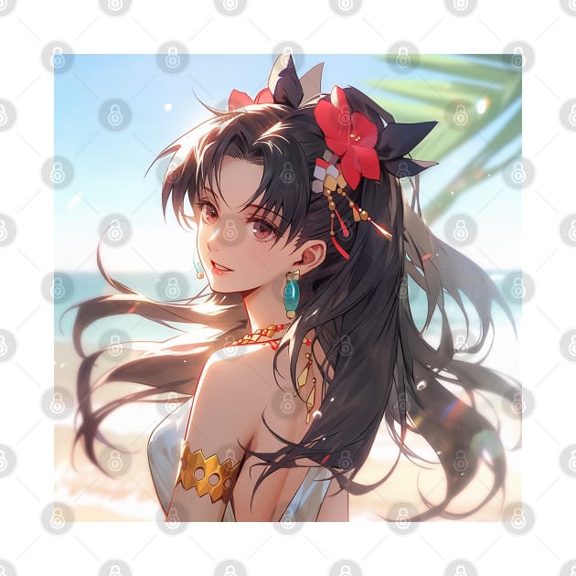 ishtar in beach by WabiSabi Wonders