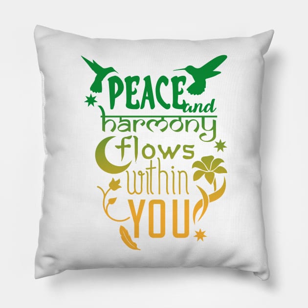 Overwatch - Zenyatta - Peace and Harmony Pillow by conshapeveg