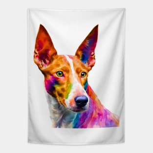 Pop-Art Ibizan Hound Impressionism Tapestry