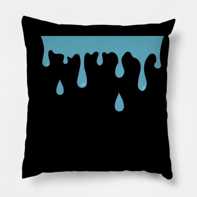 Water Droplets Pillow by Kings Court