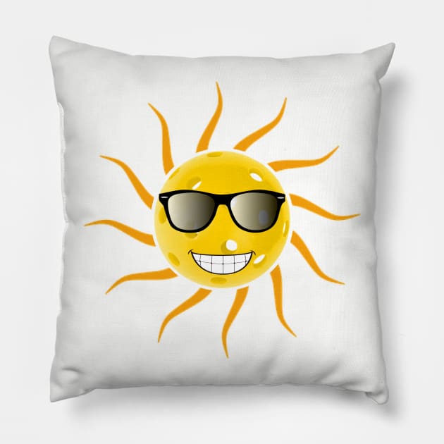 Pickleball Cool Pillow by numpdog