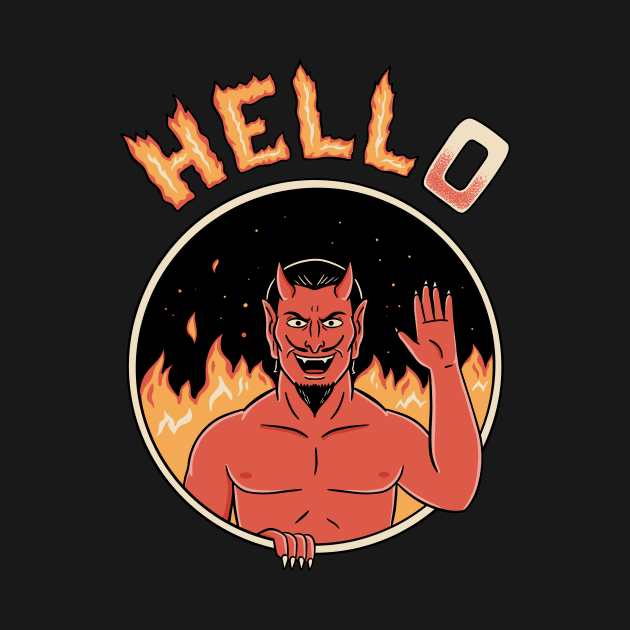 Hello devil by coffeeman