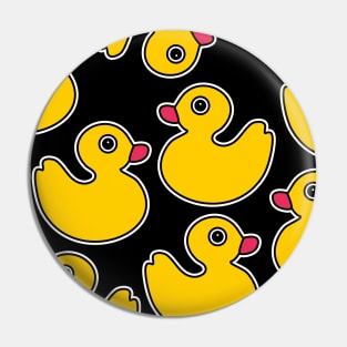 Duck Pattern Pin