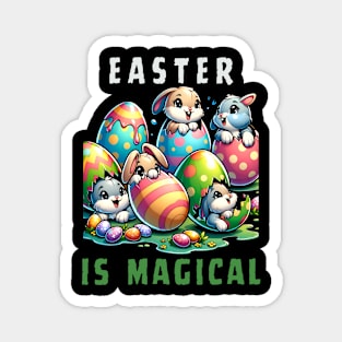 EASTER IS MAGICAL Magnet