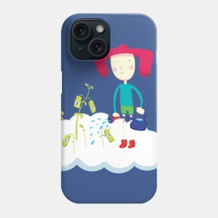 Mr watering can Phone Case