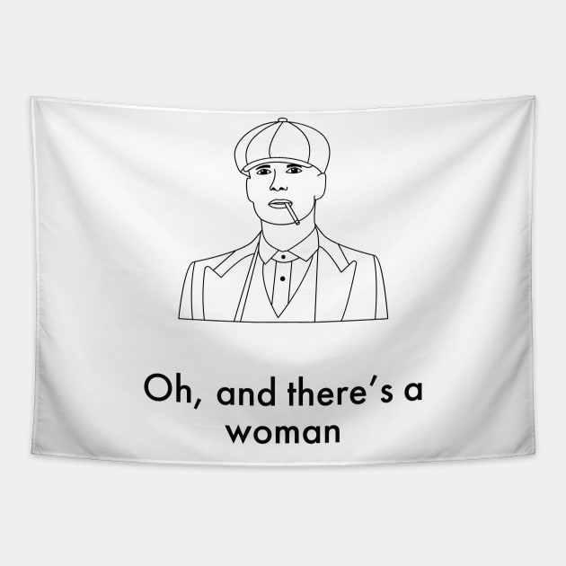 Oh, and there's a woman Tapestry by BourBon