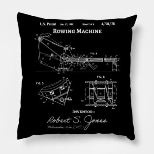 Erg rowing machine patent Pillow