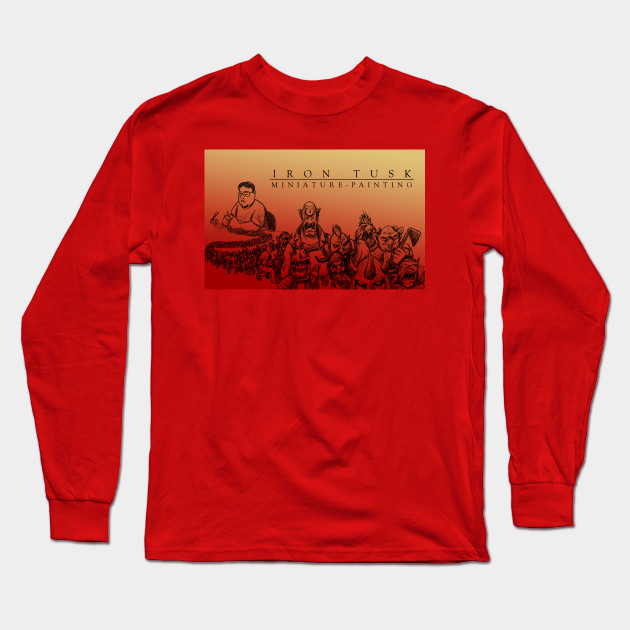 Iron Tusk Horde Iron Tusk Horde Long Sleeve T Shirt Teepublic Au