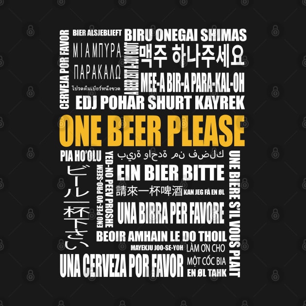 How to order a beer arround the world by byfab