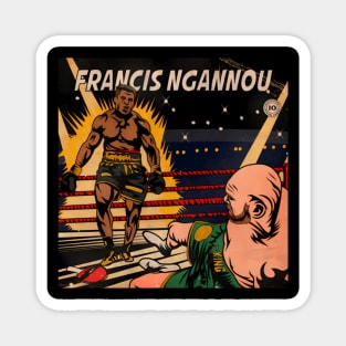 Francis Ngannou Vs Tyson Fury Heavyweight Championship Magnet
