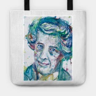 HANNAH ARENDT watercolor portrait .1 Tote