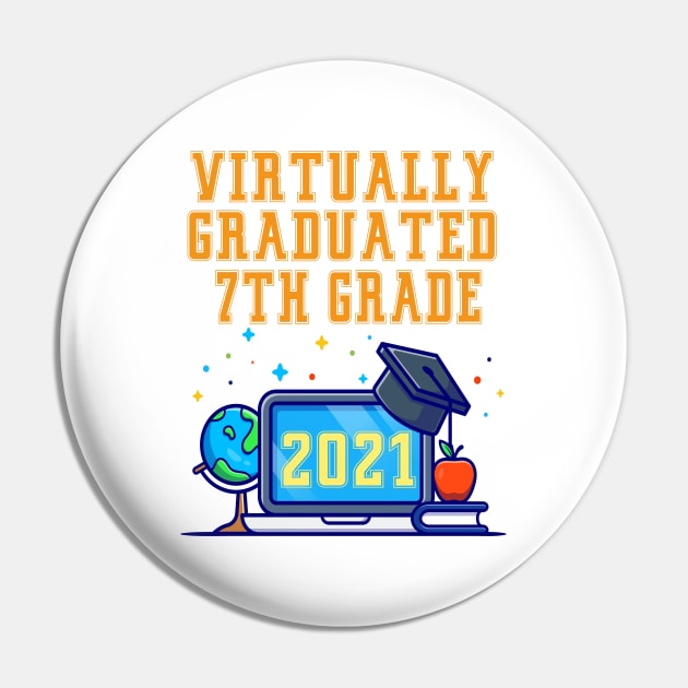 Kids Virtually Graduated 7th Grade in 2021 Pin by artbypond