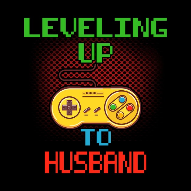 Promoted To Husband T-Shirt Unlocked Gamer Leveling Up by wcfrance4