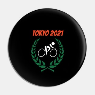 Cycling Tokyo 2021 Olympics Pin