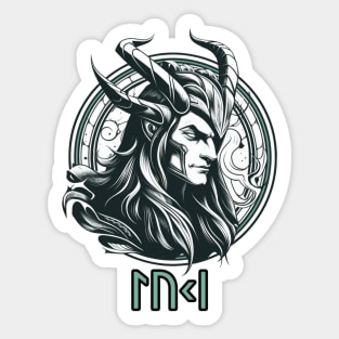 Loki ED Sticker for Sale by jordan5L