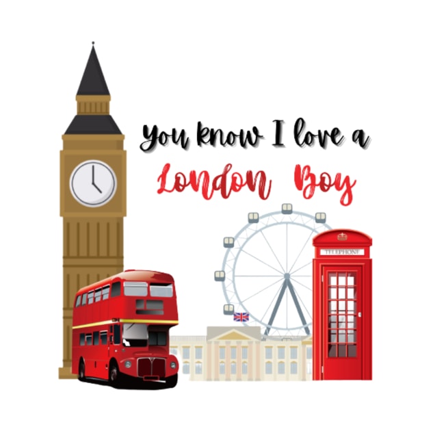 I love a london boy by Crafted corner