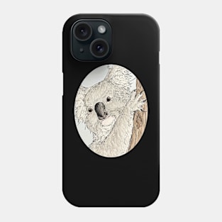 Koala greeting Phone Case