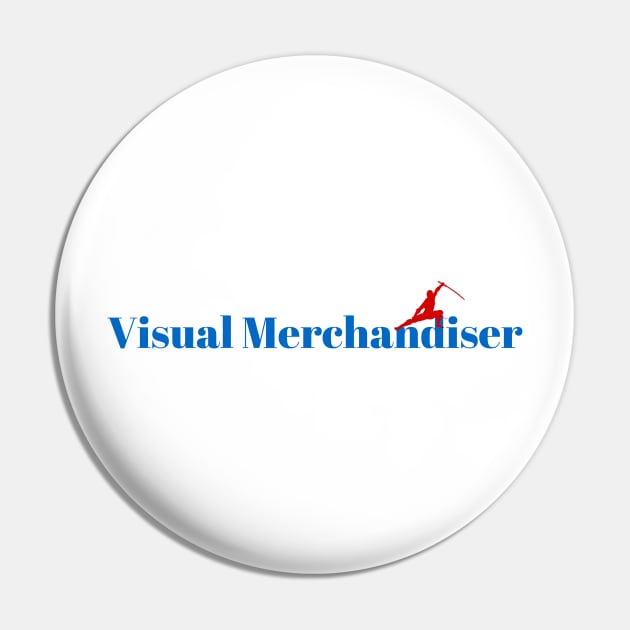 Master Visual Merchandiser Ninja Pin by ArtDesignDE