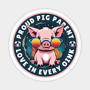 Pig Parent Magnet