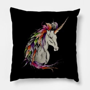 HORNED HORSE Pillow