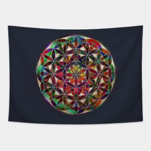 FLOWER OF LIFE Tapestry