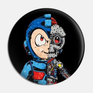 Mega Android Boy Pin