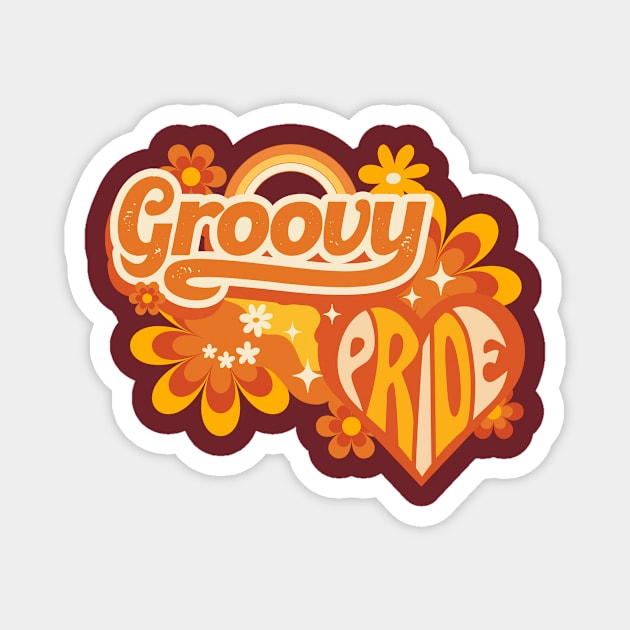 Groovy Pride Magnet by soulfulprintss8