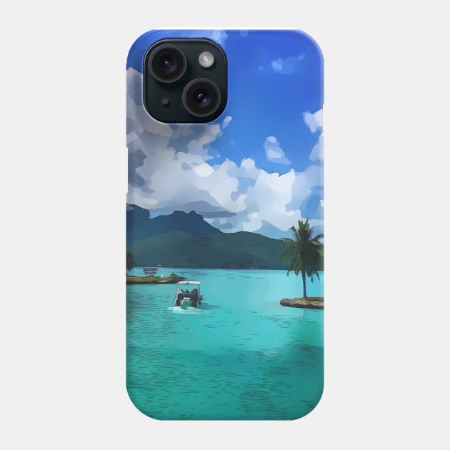 Bora bora Phone Case by WelshDesigns