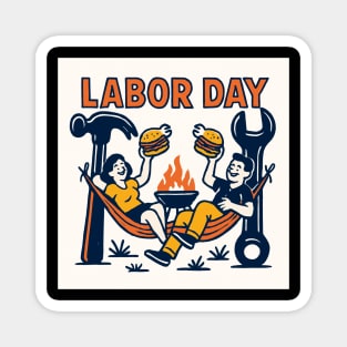 Labor Day Magnet