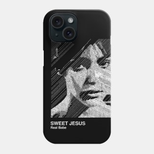 Sweet Jesus / Dreampop / Minimalist Graphic Artwork Design Phone Case