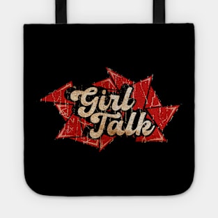 Girl Talk - Red Diamond Tote