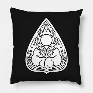 Cat planchette Pillow