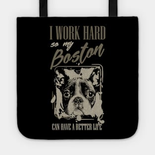 Boston Terrier Tote