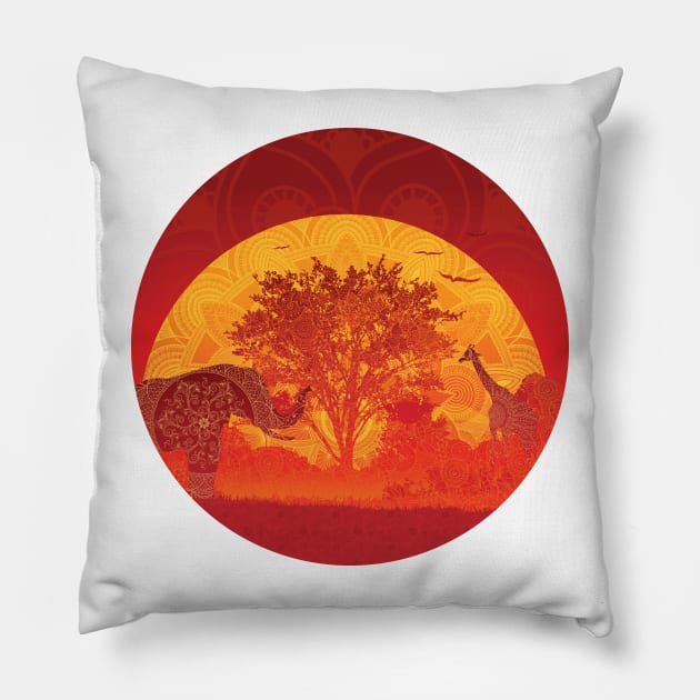 Afrika Pillow by aleibanez