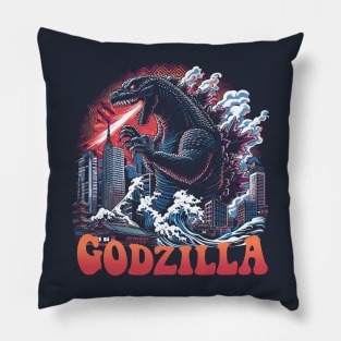 Godzilla King of the Mosters Pillow