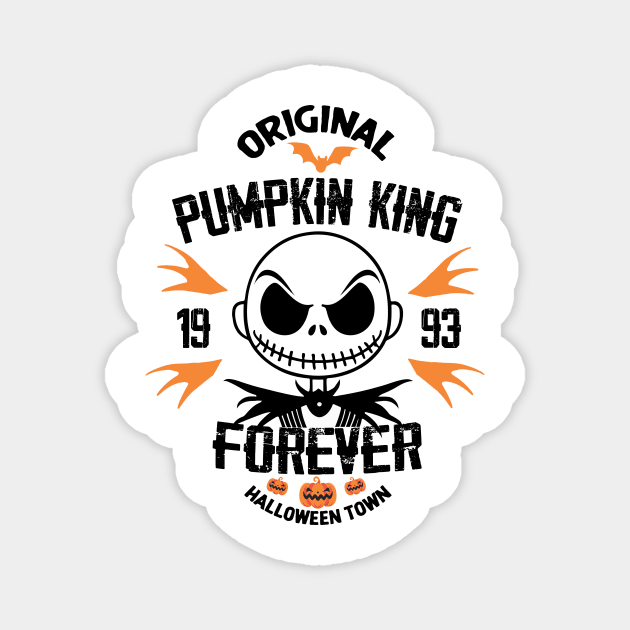 Pumpkin King Forever Jack Skellington Magnet by EnchantedApparel