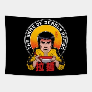 the game of death ramen Tapestry