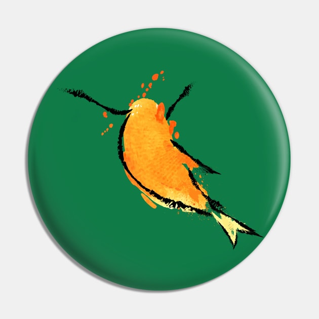 Orange koi fish Pin by CindyS