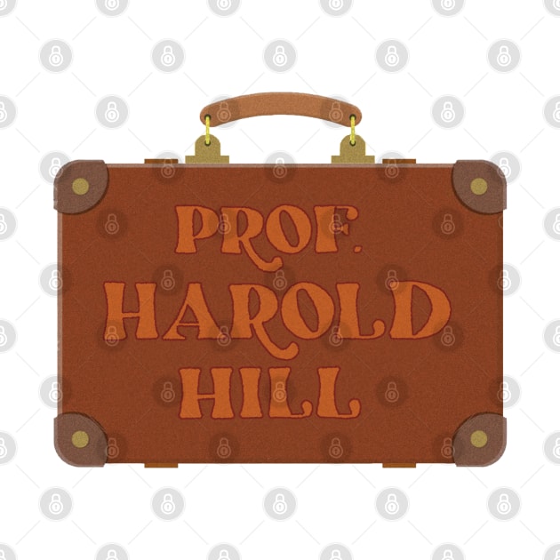 The Music Man Prof. Harold Hill Suitcase by baranskini